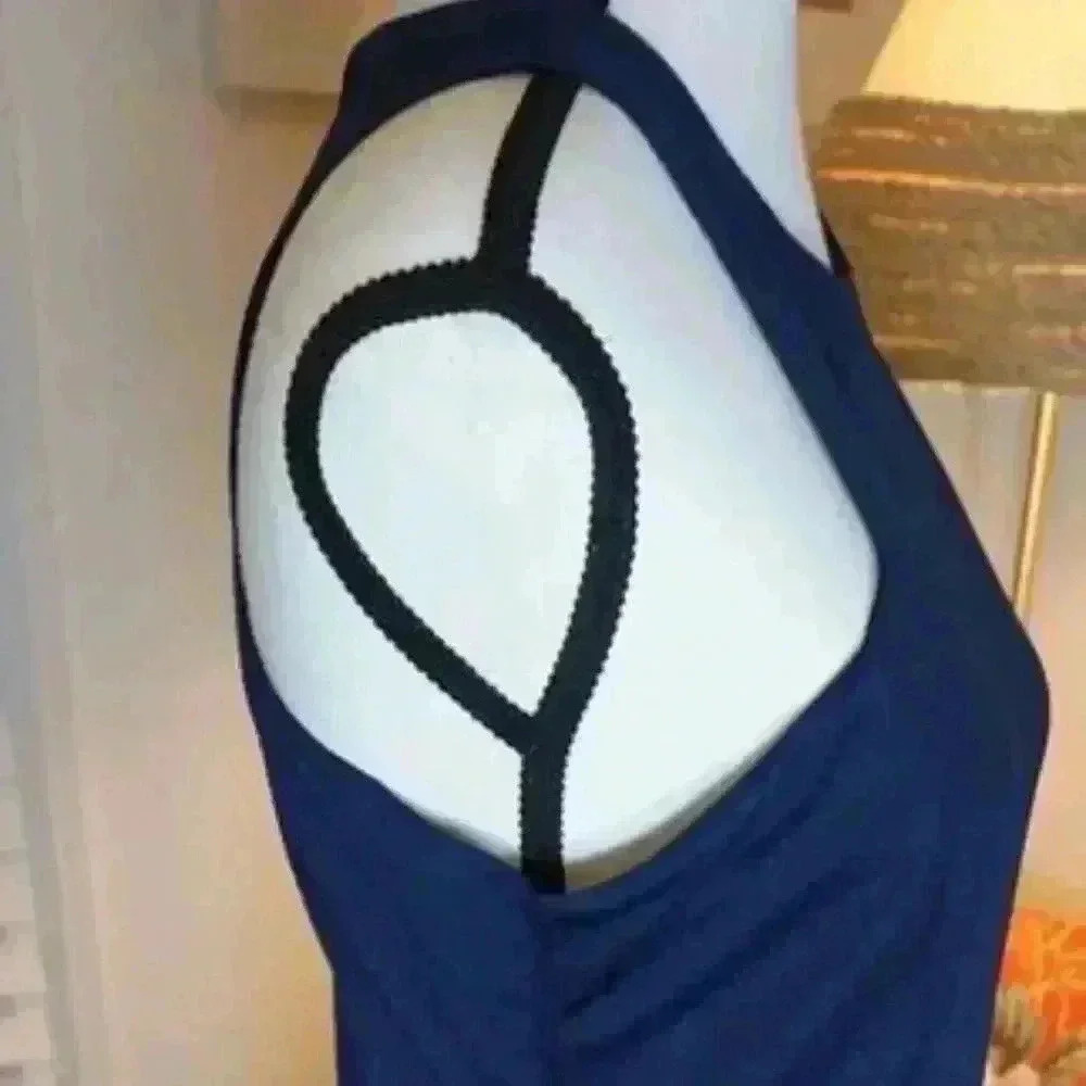 NWT Misguided Racer Neck Floor-Length Evening Gown, US 8 - Picture 12 of 15